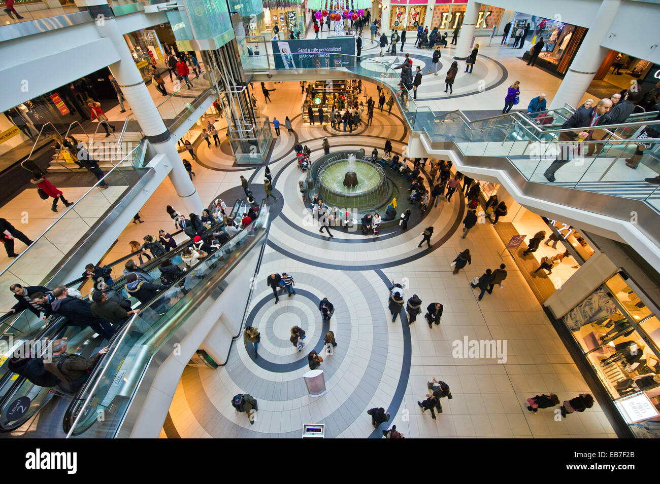 Eaton Centre Shopping Mall Toronto Ontario Stock Photo - Alamy