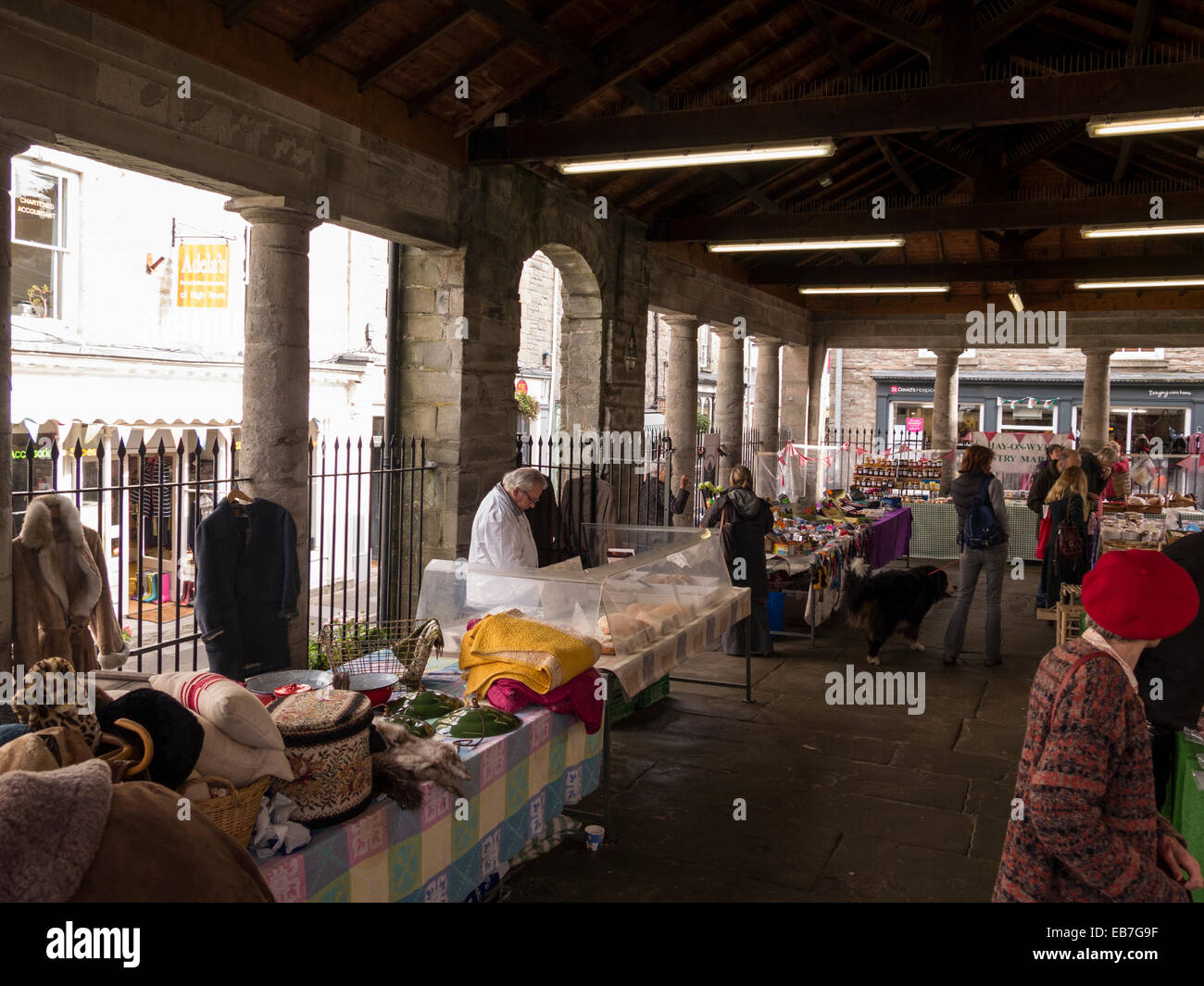 Hay on wye market hires stock photography and images Alamy