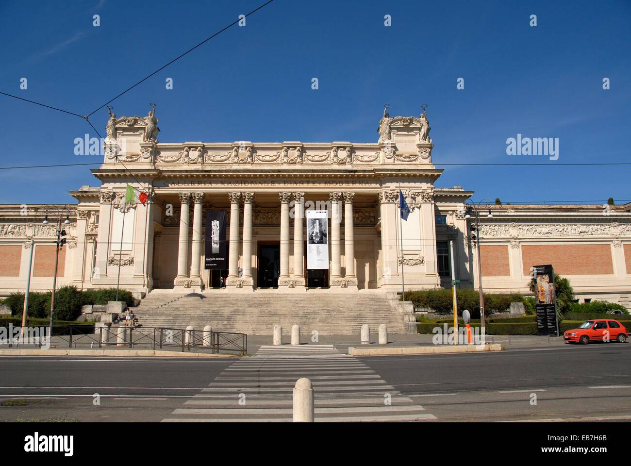 Piazzale Delle Belle Arti 2 Roma Galleria Nazionale d´Arte Moderna. Palazzo delle Belle Arti. Via delle