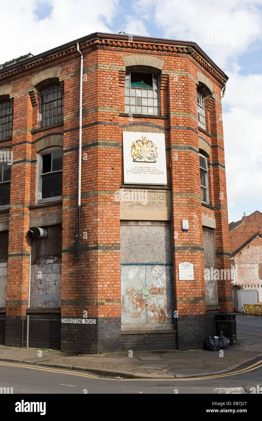 Former shoe Factory in Northampton, England Stock Photo Alamy