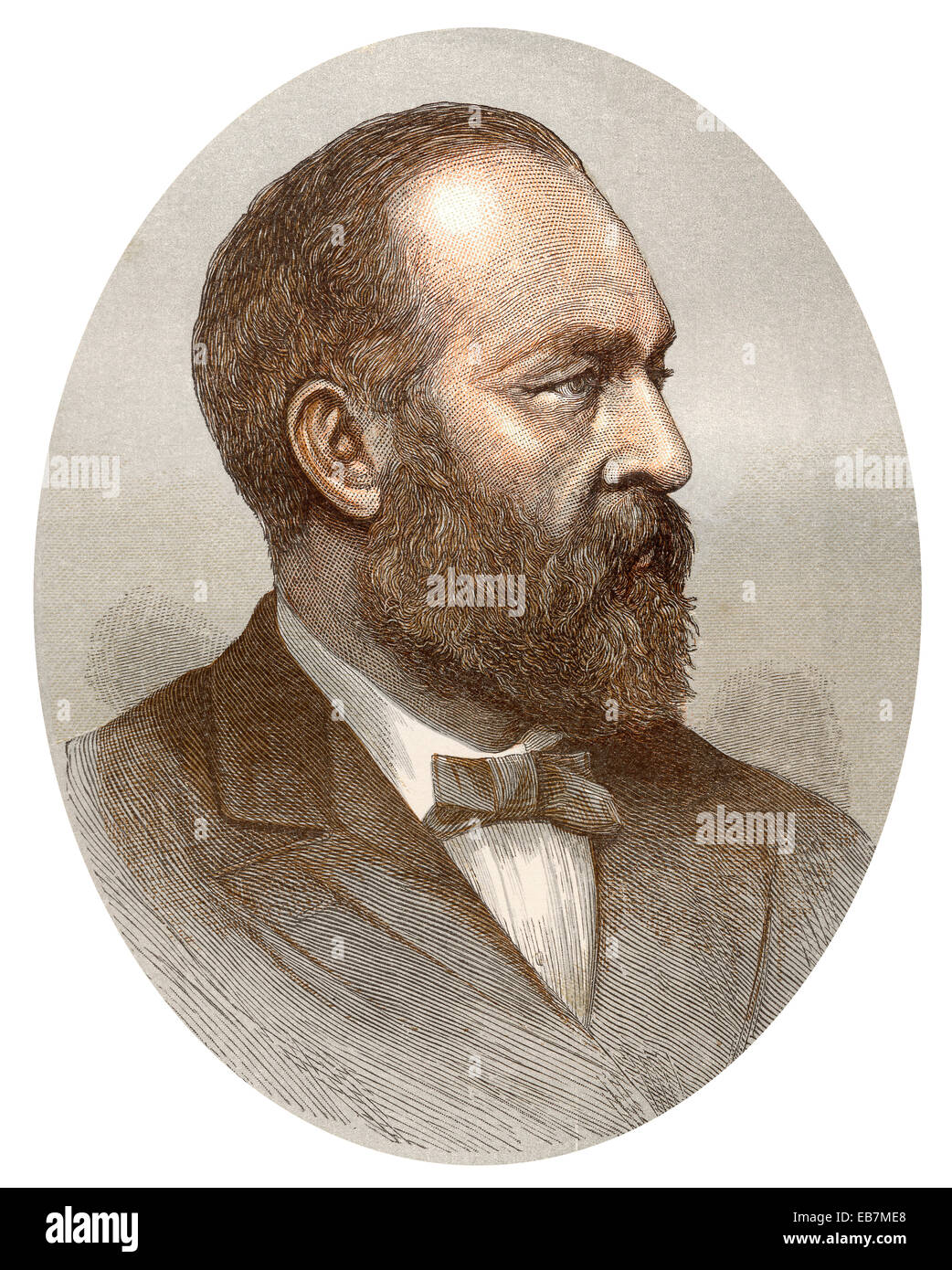 James Abram Garfield, 18311881, 20th President of the United States