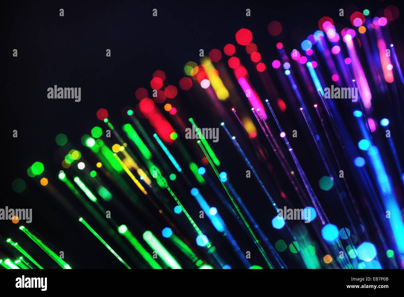 Optical fiber vector internet data hi-res stock photography and images ...