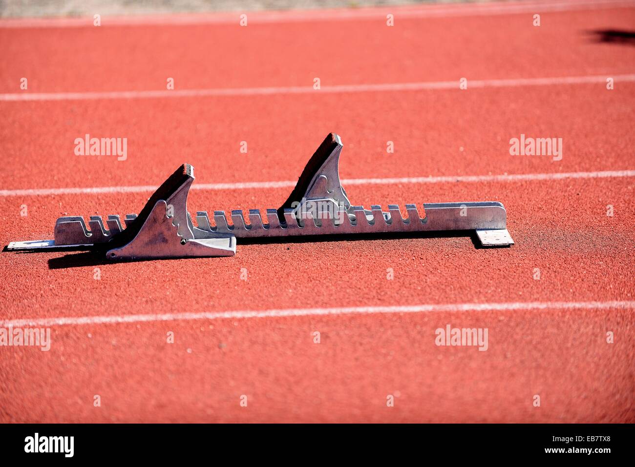 Track and field competition, Madrid, Spain Stock Photo Alamy