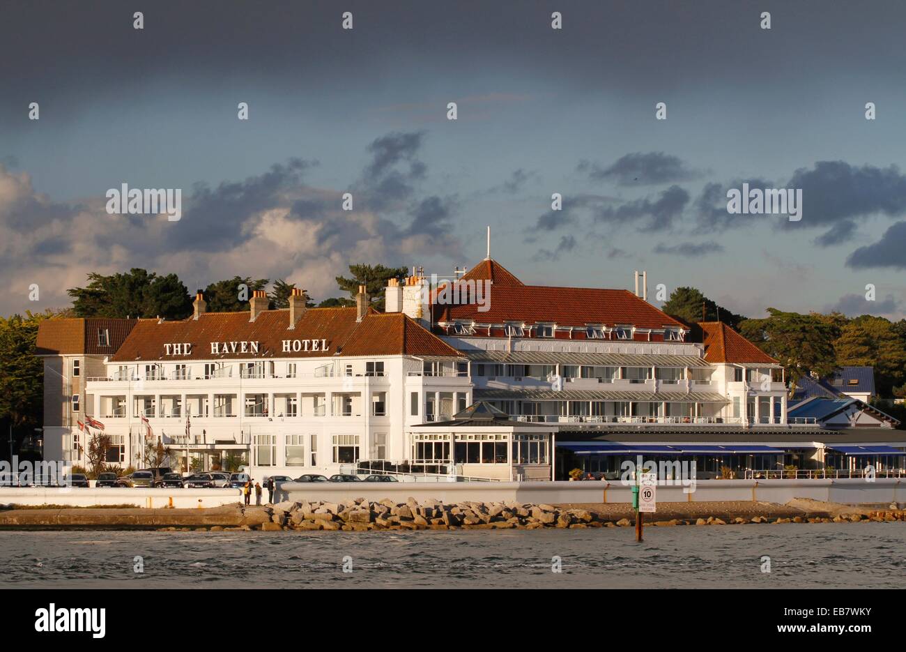 The Haven Hotel Sandbanks where Guglielmo Marconi carried out some his