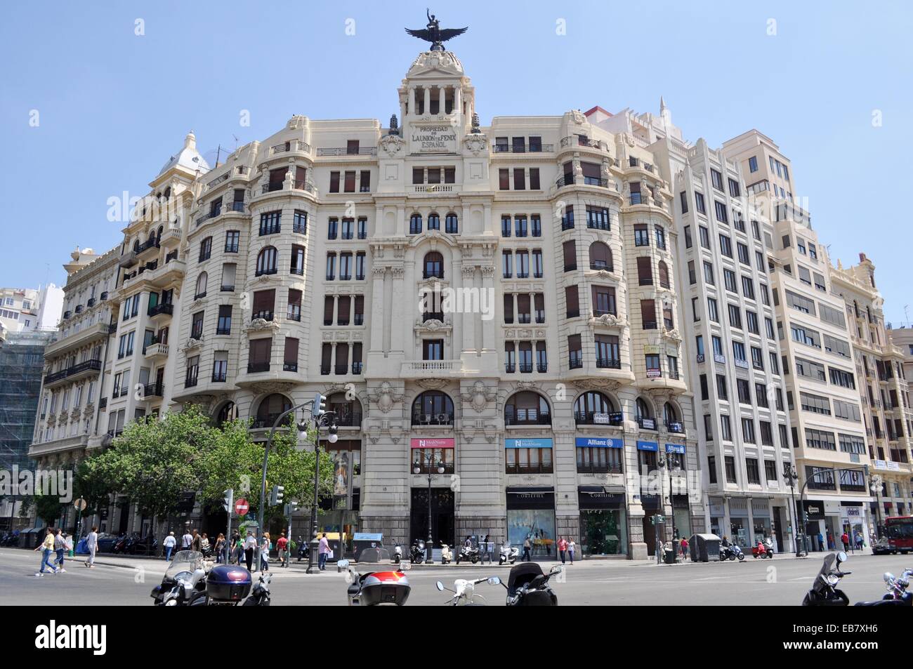 Valencia, Spain Edificio La Union y El Fénix Español building 1929