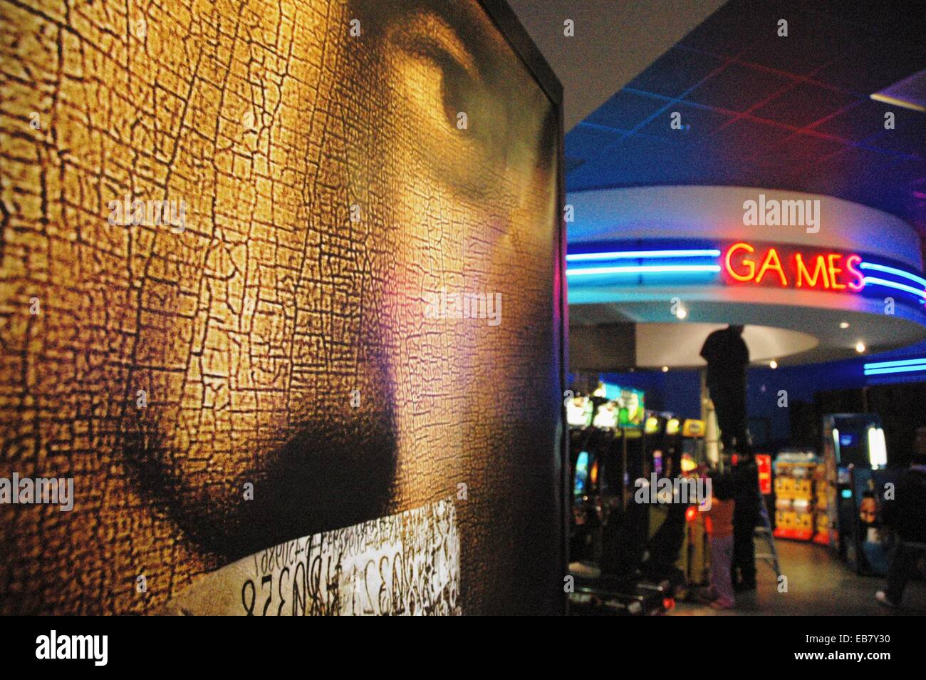 New York City, movie theater, Astoria, Queens Stock Photo Alamy