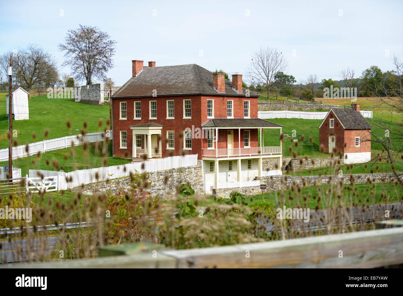 Sherrick Farm House Antietam National Battlefield Sharpsburg Maryland
