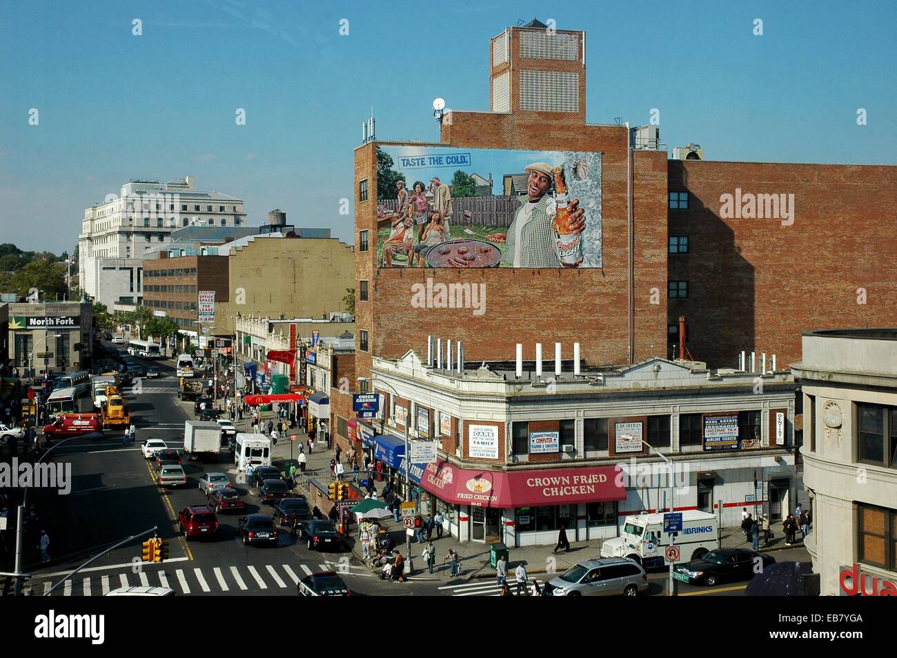 New York City, view of Jamaica neighborhood, Queens Stock Photo - Alamy