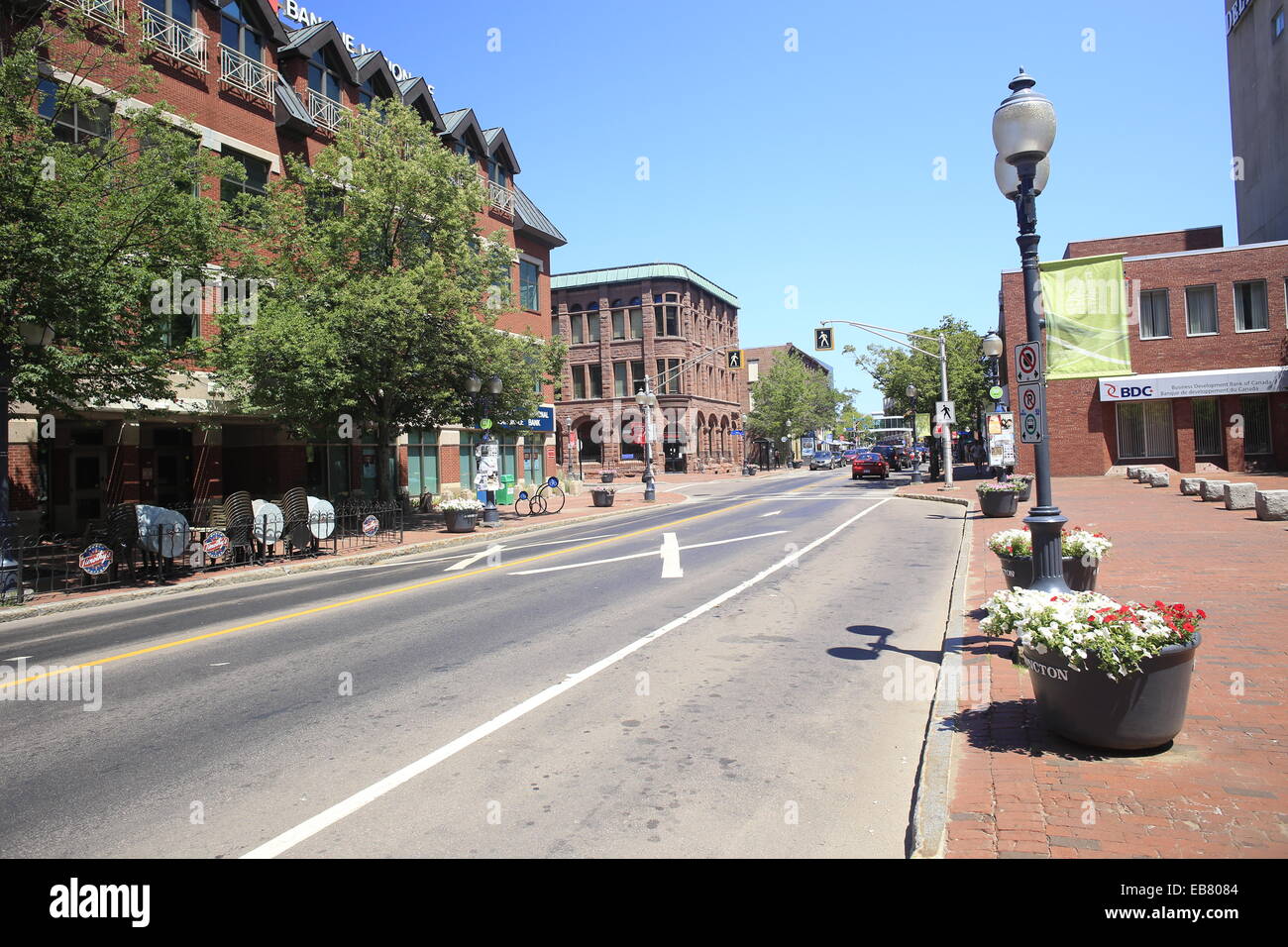 Main Street, Moncton, New Brunswick, Canada Stock Photo - Alamy