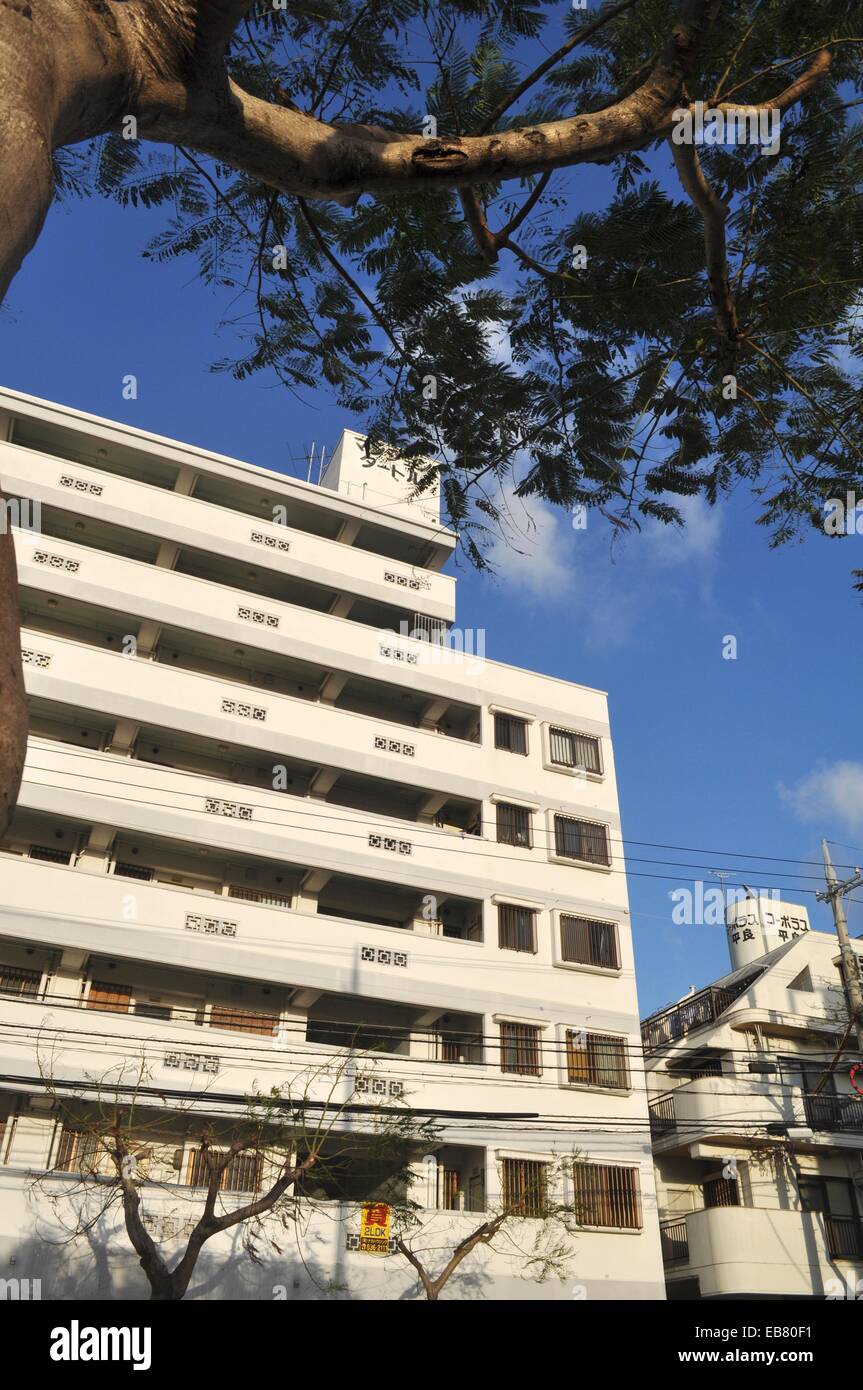 Naha Okinawa, Japan, modern condo in Kohagura Stock Photo Alamy