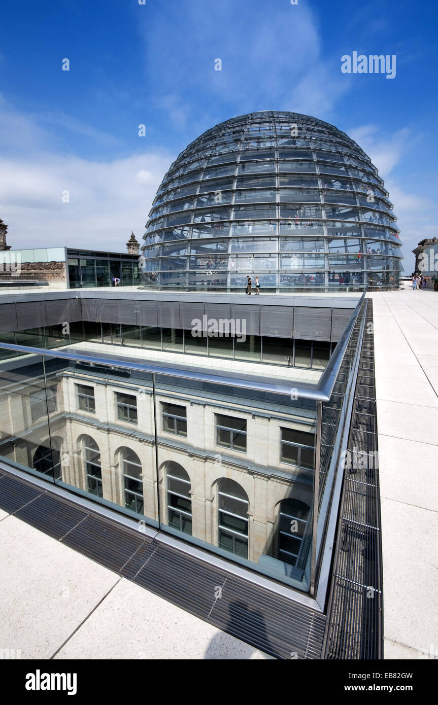 Germany, Berlin, Bundestag, German Parliament Building, Reichstag Dome