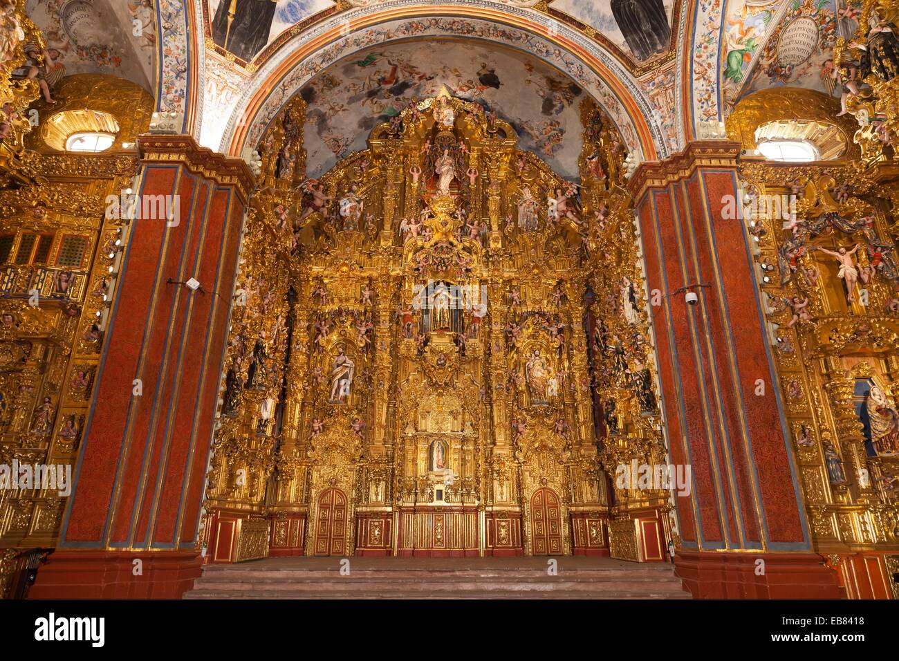 A visit to the ´´San Francisco Javier Altarpiece´´ at the ´´Museo del Virreinato´´ or