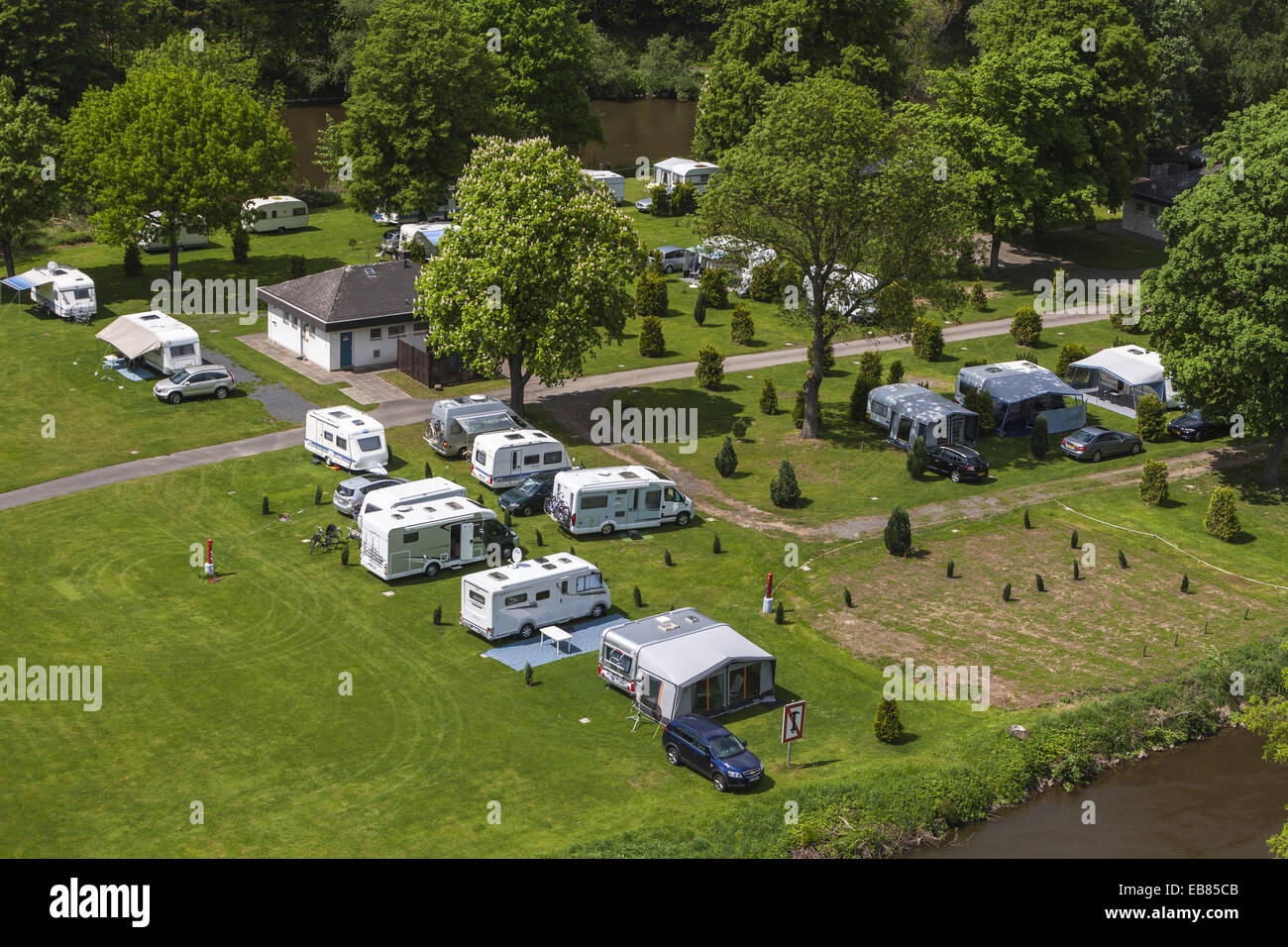 Camping Site Germany Stock Photos & Camping Site Germany Stock Images