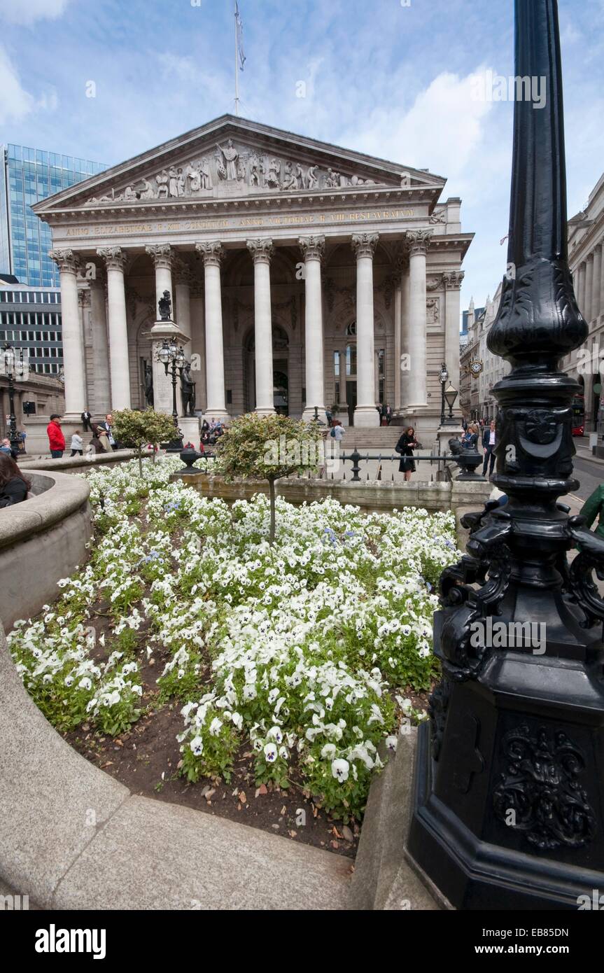 England, London, Old Stock Exchange Building Stock Photo - Alamy