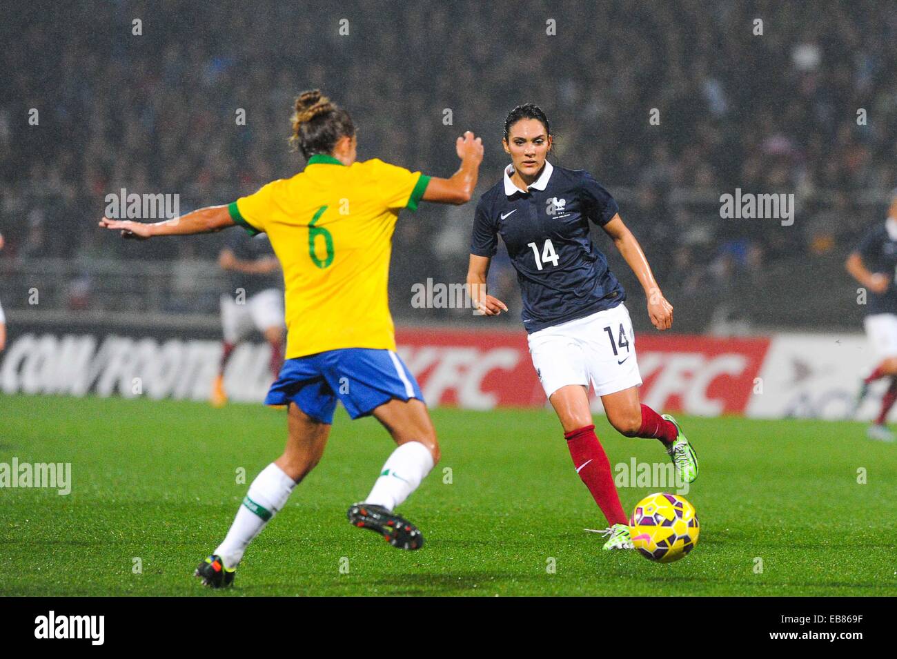 Louisa NECIB - 26.11.2014 - France/Bresil - Match amical Photo : Jean Paul Thomas/Icon Sport Stock Photo