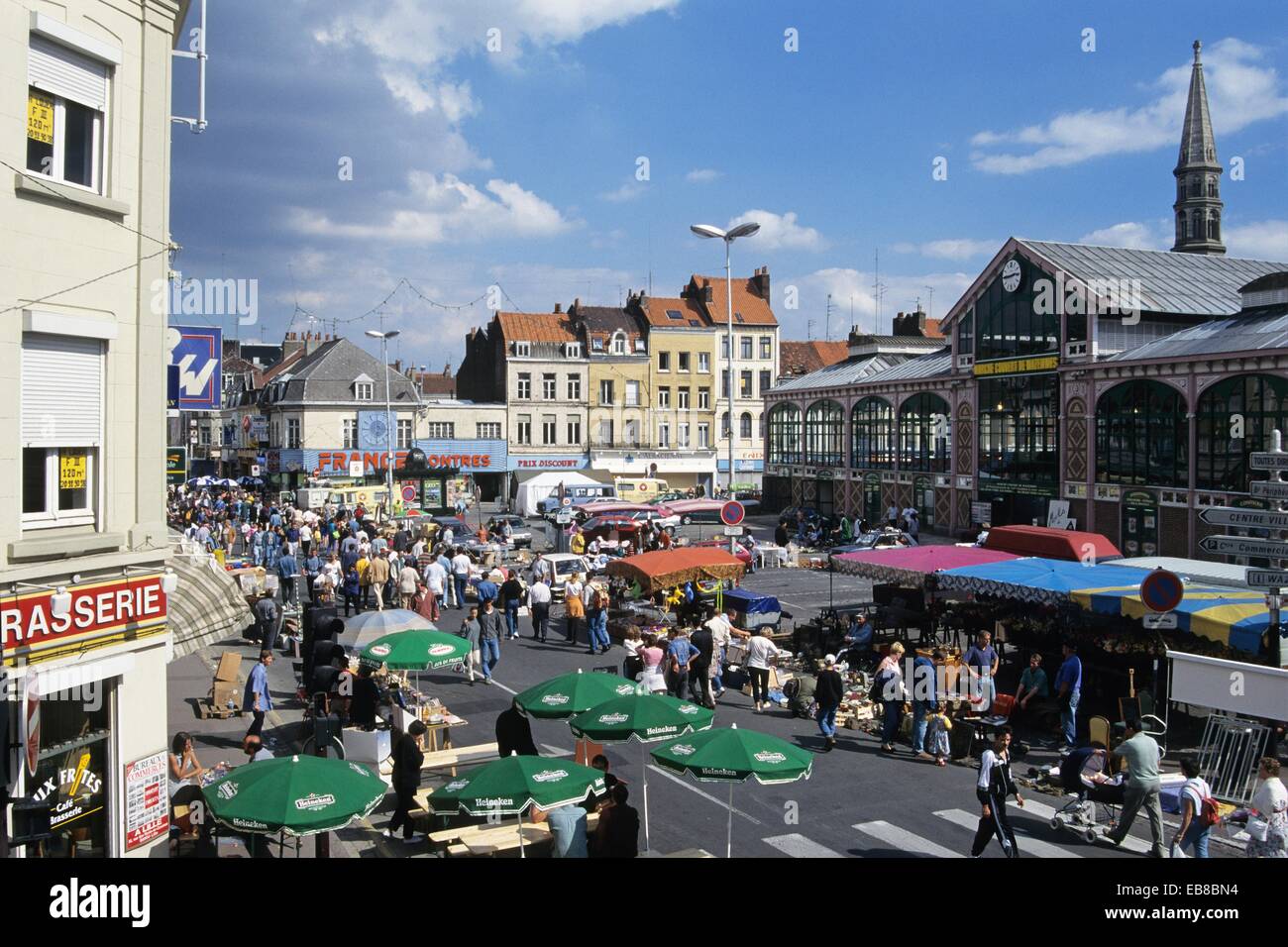 Wazemmes market lille france hires stock photography and images Alamy