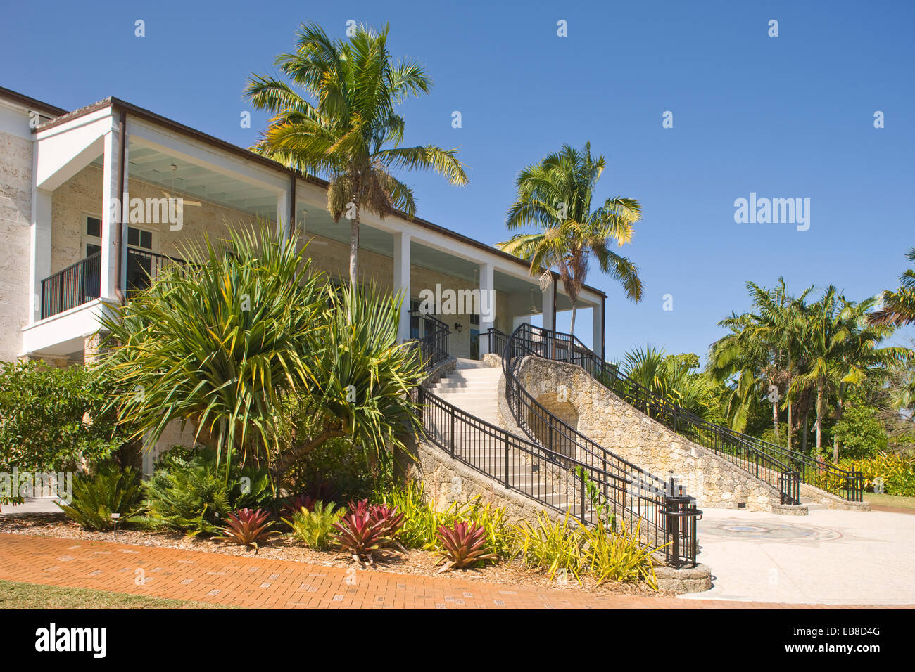 VISITOR CENTER FAIRCHILD TROPICAL BOTANIC GARDEN CORAL GABLES FLORIDA