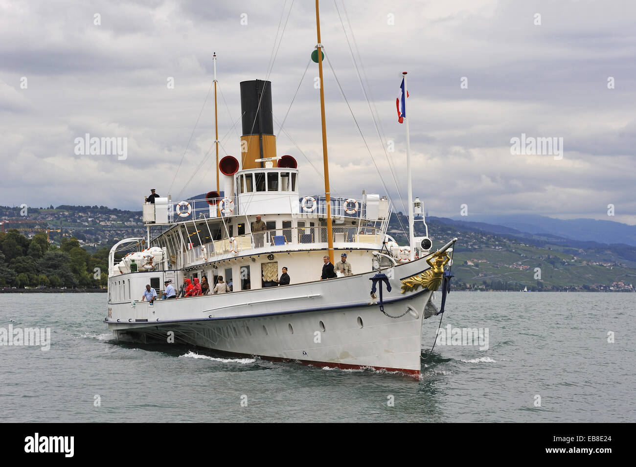 Louisiana woman is rescued from drowing in floodwaters ... Steamboat Paddle Steamer Boat Stock Photos & Steamboat ...