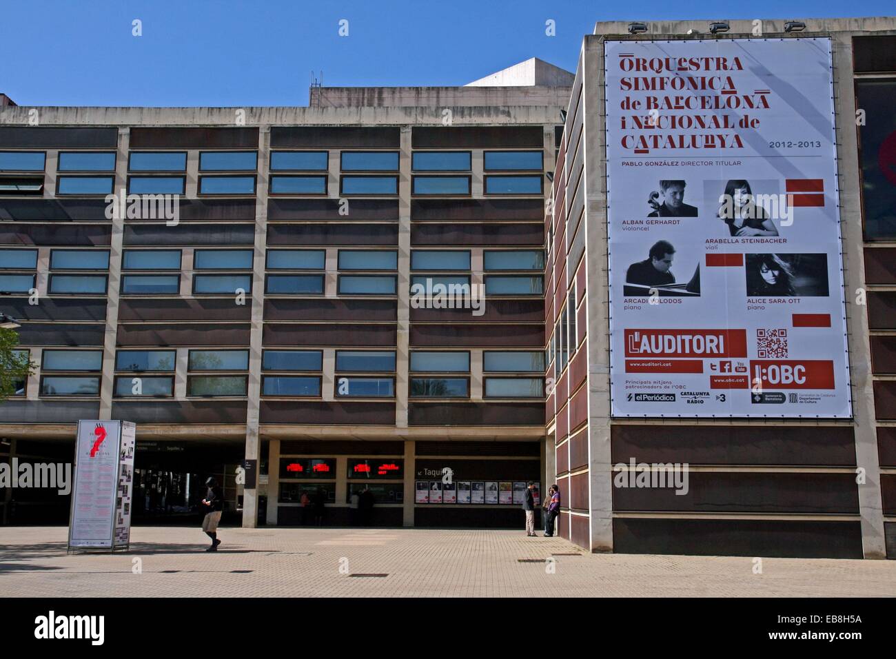 L'Auditori, music auditorium, 1999, arch. Rafael Moneo, Barcelona