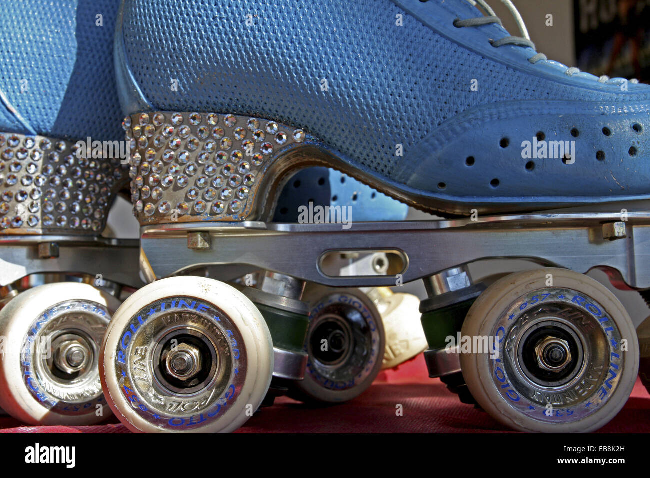 Artistic roller skates Stock Photo Alamy