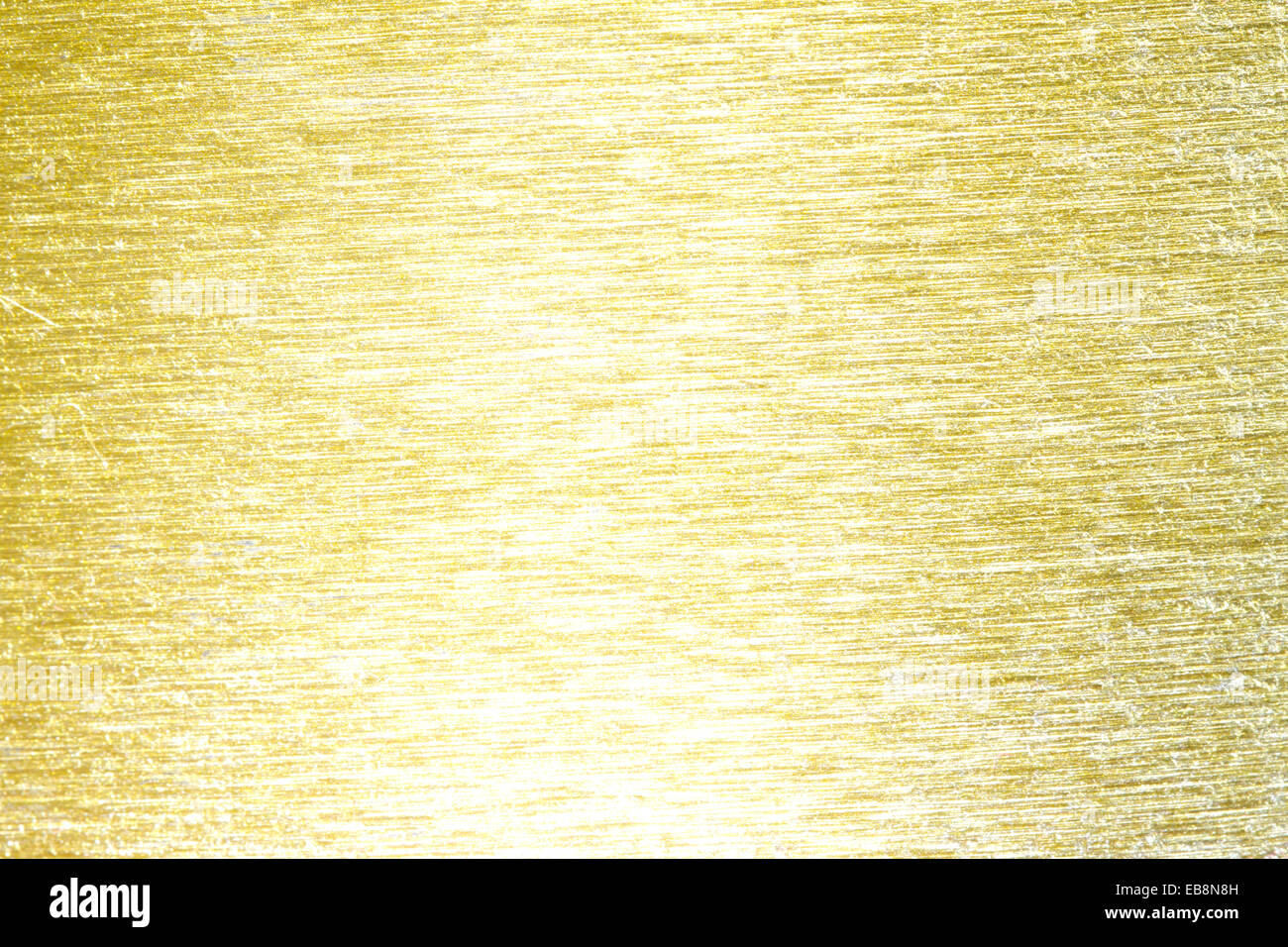 Golden metal brass scratched background texture closeup Stock Photo Alamy