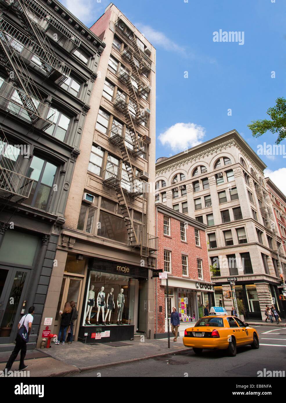 Maje, Crocs, Shops, Spring Street, Soho, Manhattan, New York, New Stock ...