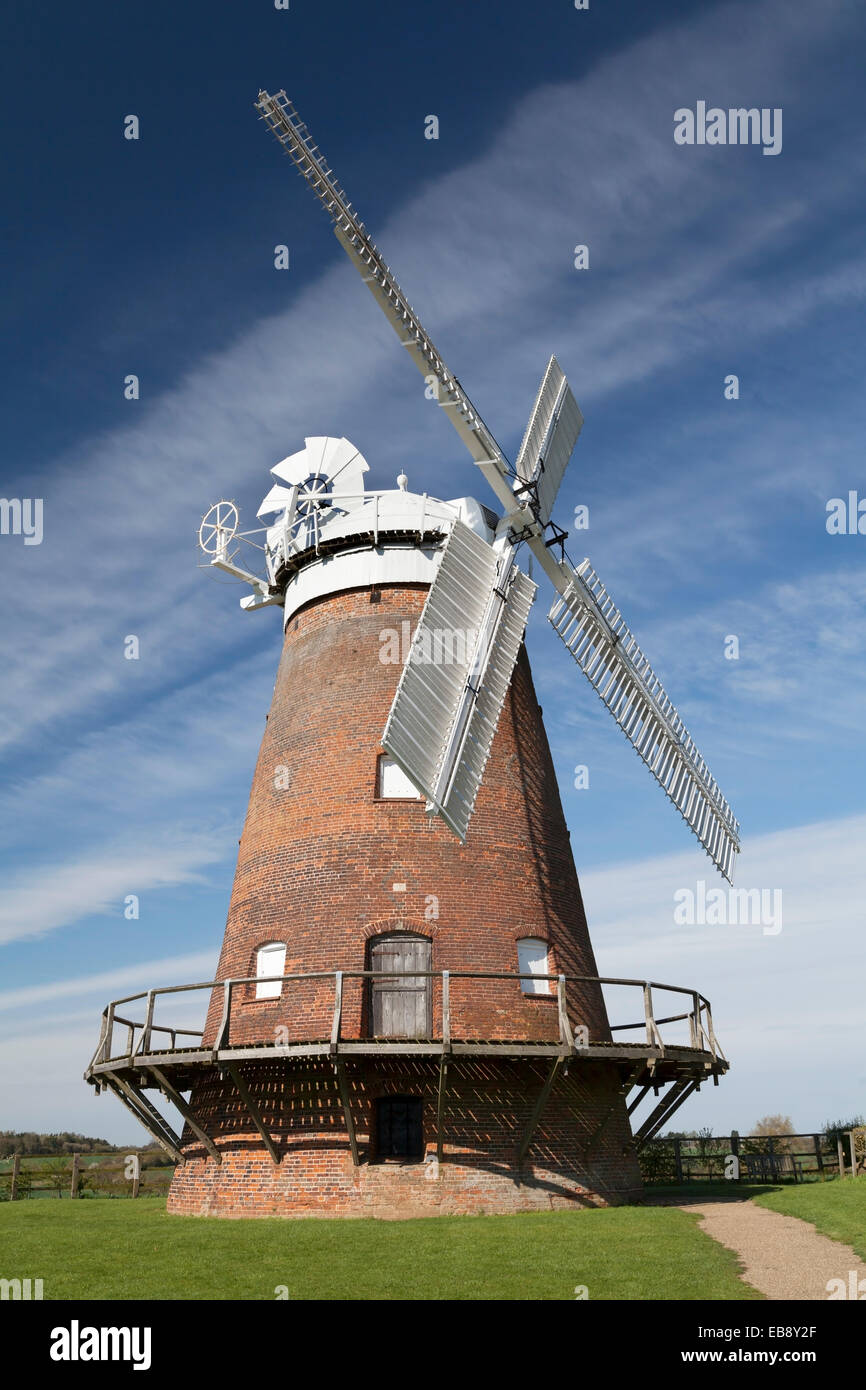 UK, Thaxted, John Webb's windmill. Stock Photo