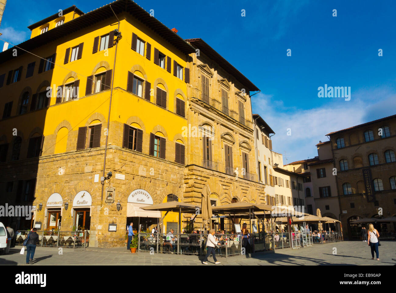 Piazza della Signoria square, Florence, Tuscany, Italy Stock Photo