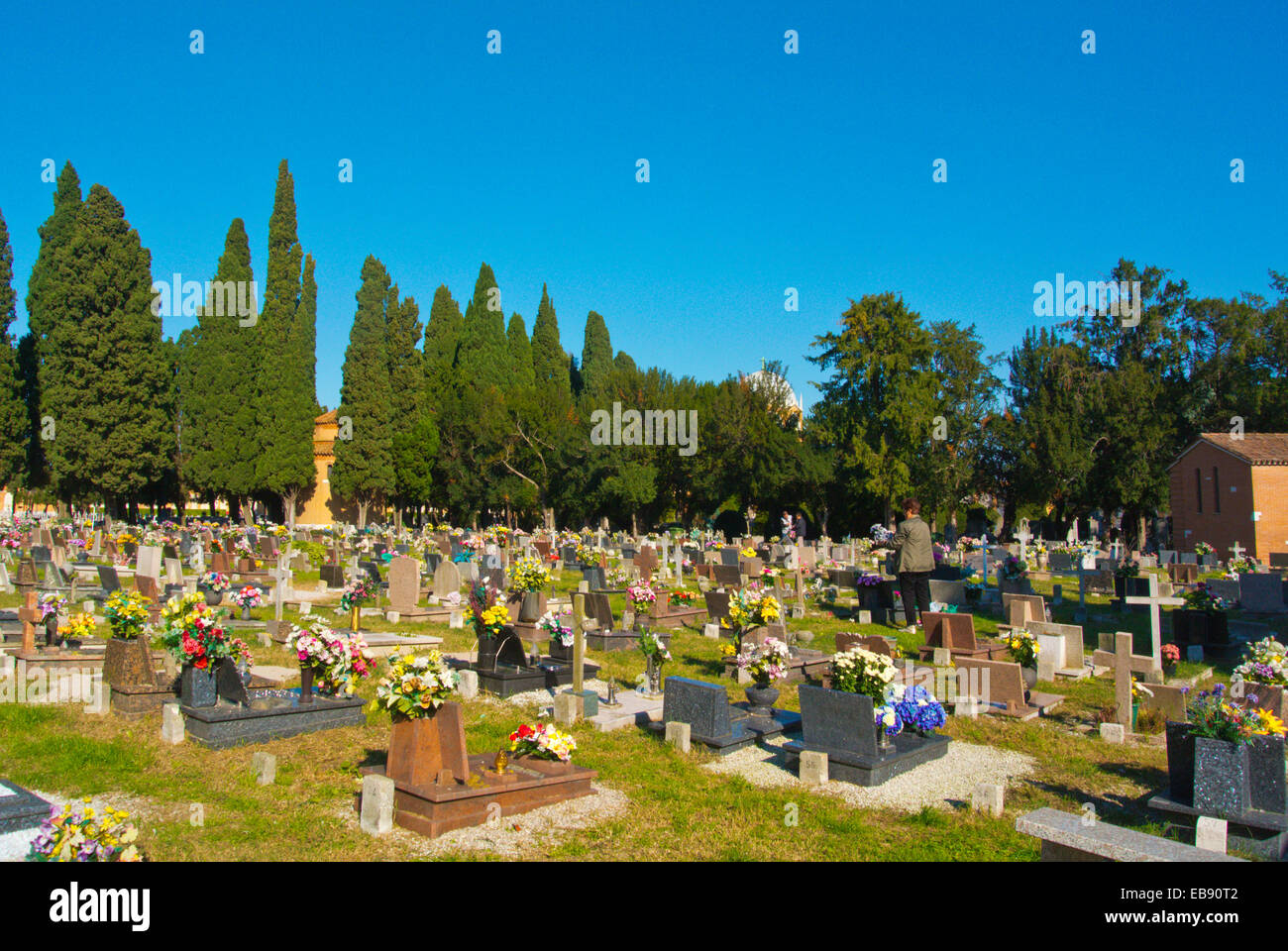 Isola di San Michele, San Michele island, Venice, Italy Stock Photo