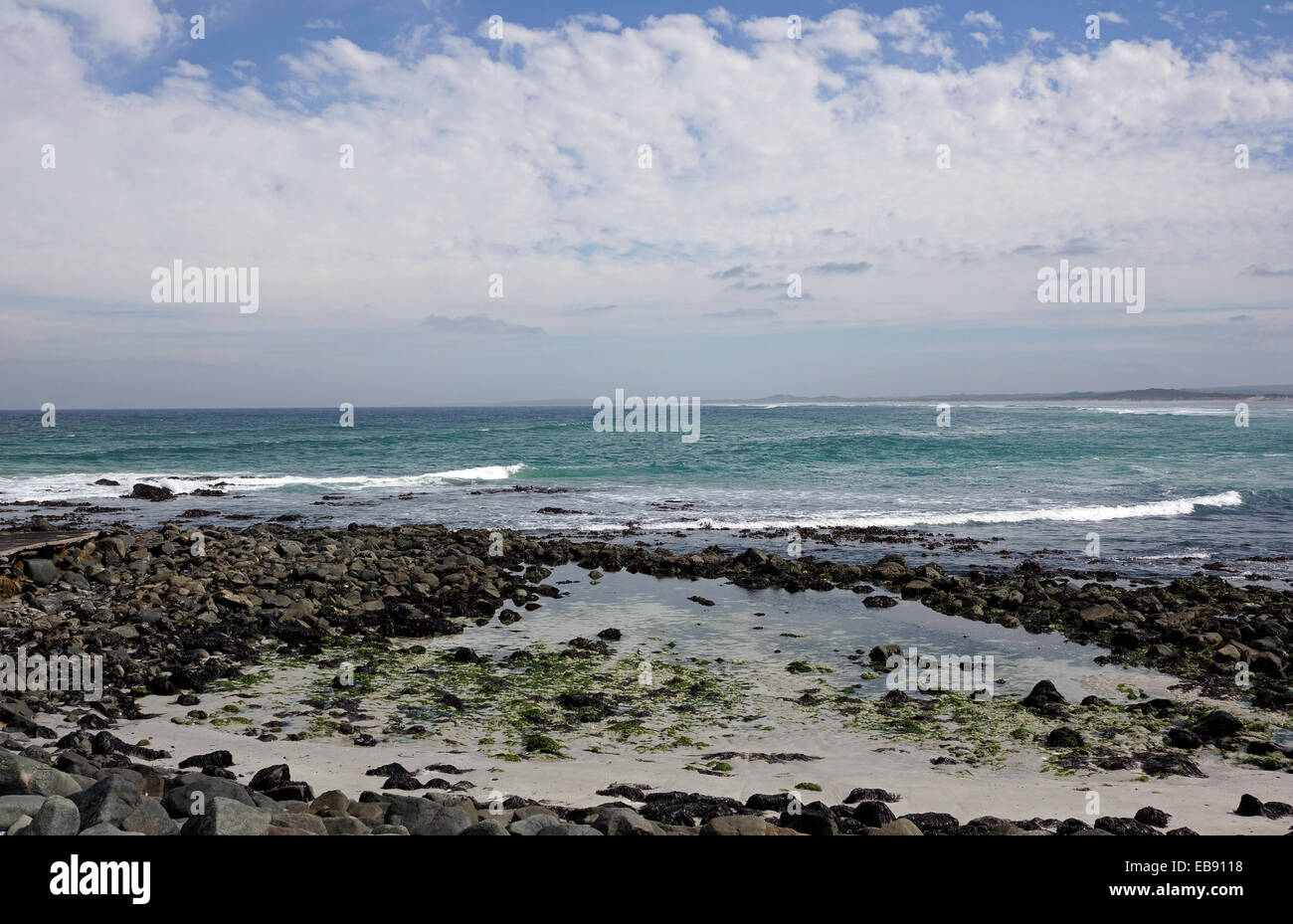 The Sea View From The Coastal Town Of Yzerfontein, Cape West Coast 