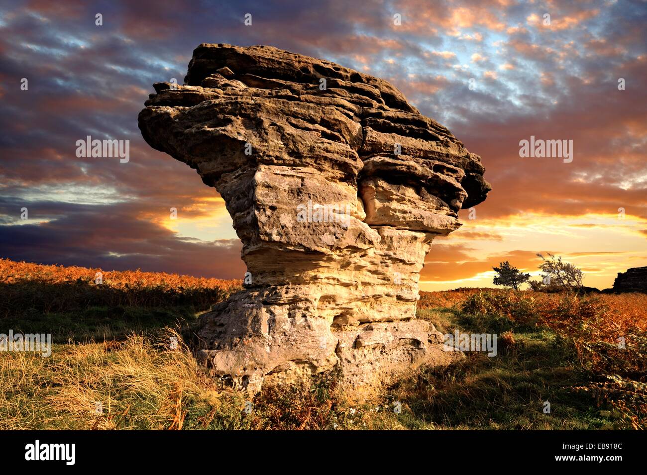 Bride Formations Rocks Dalby bridestones hi-res stock photography and images - Alamy