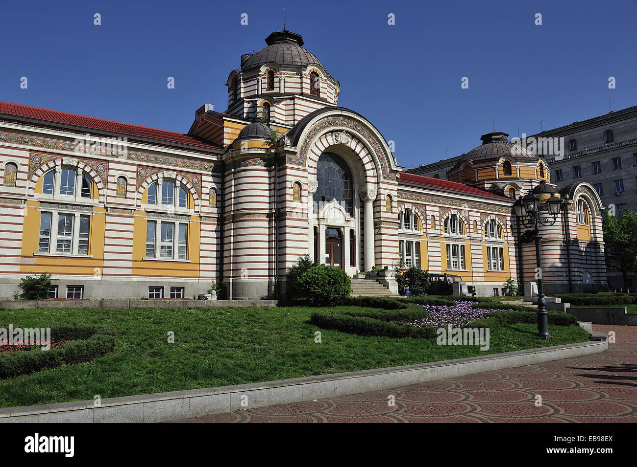 Public Mineral Baths, Sofia, Bulgaria Stock Photo Alamy