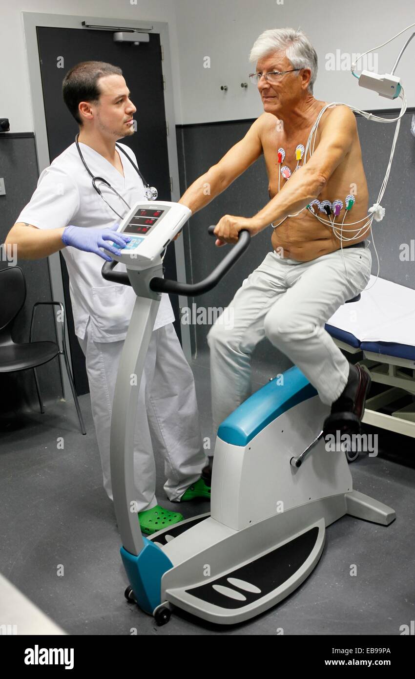 cardiology stress test Myocardial perfusion scintigraphy in effort