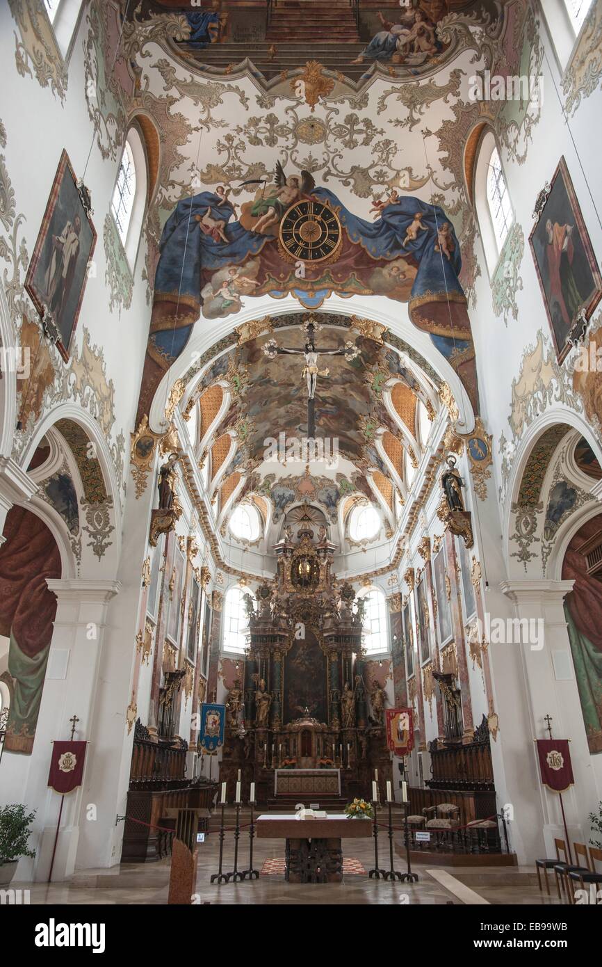 St Martin Church Biberach Germany Stock Photo Alamy