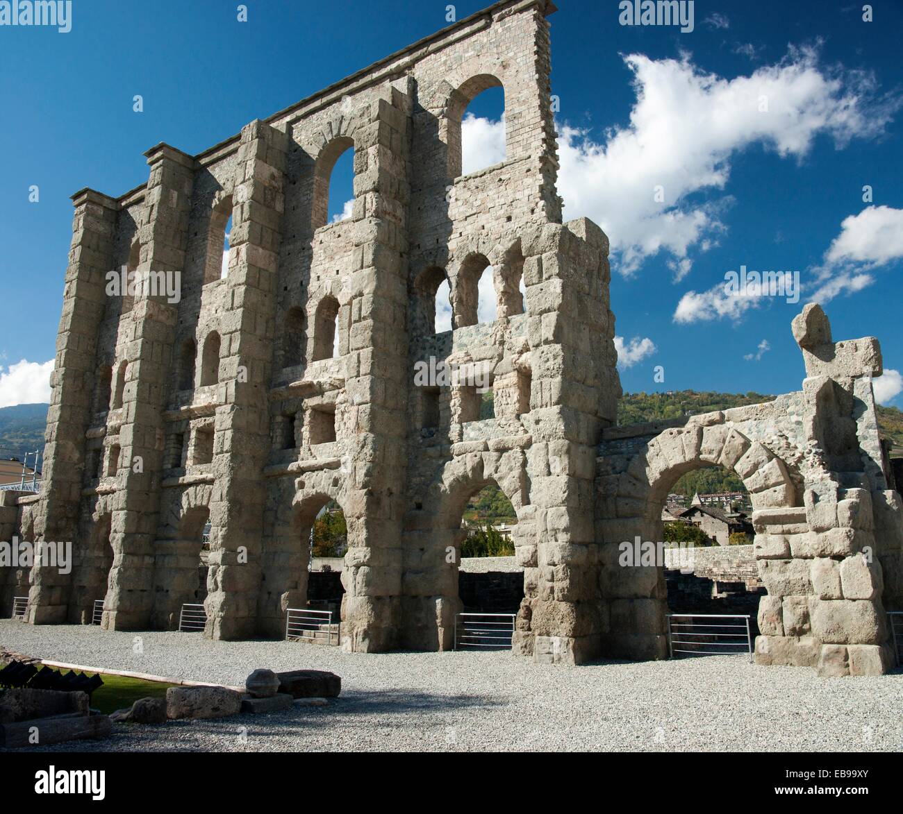 roman-forum-in-aosta-italy-stock-photo-alamy