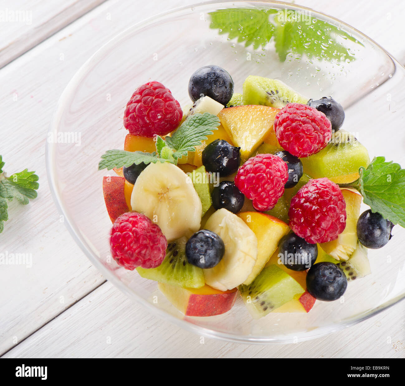Fruit salad bowl hi-res stock photography and images - Alamy