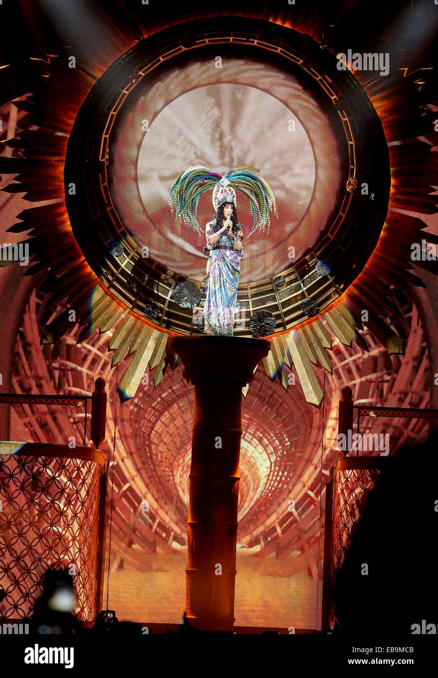 Cher In Concert at MGM Grand Garden Arena Las Vegas Featuring: Cher ...