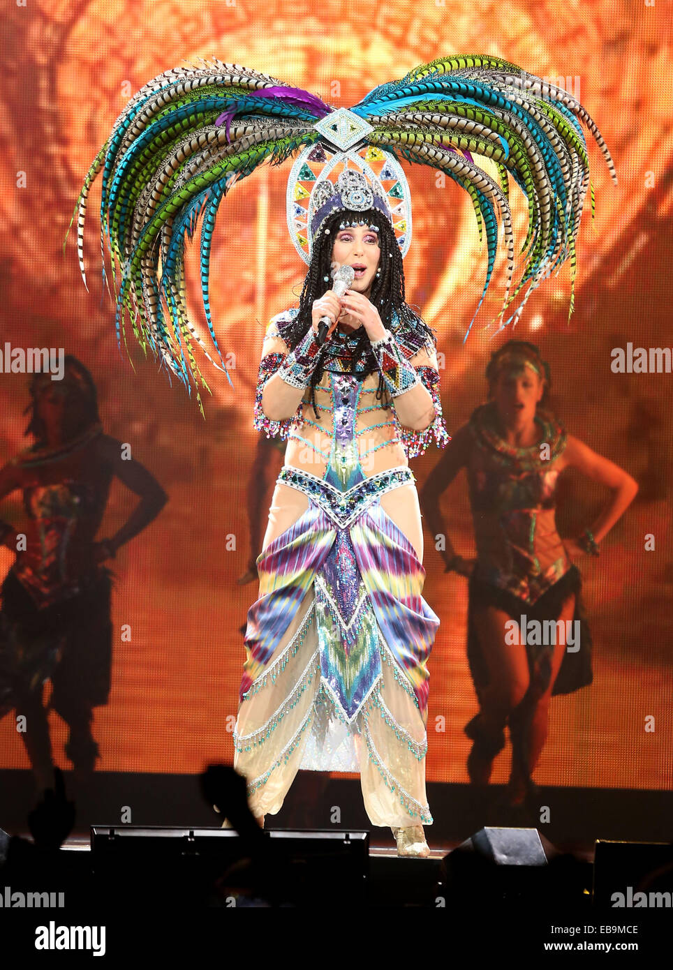 Cher In Concert at MGM Grand Garden Arena Las Vegas Featuring: Cher ...