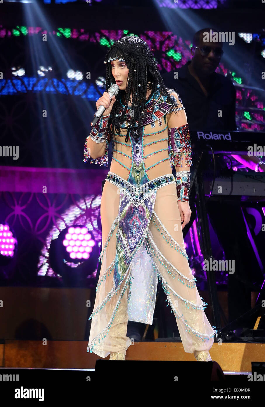 Cher In Concert at MGM Grand Garden Arena Las Vegas Featuring: Cher ...