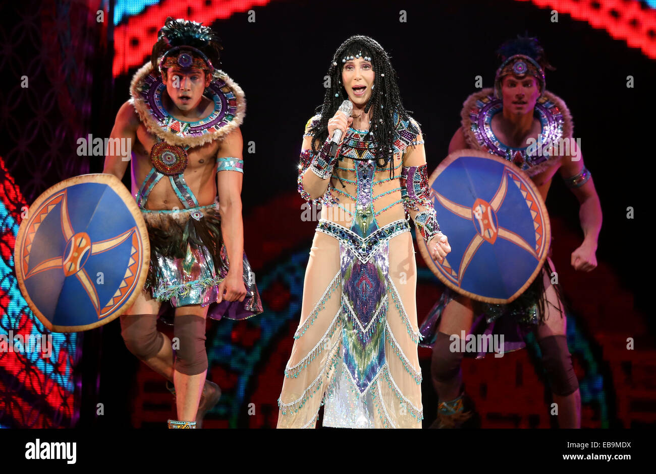 Cher In Concert at MGM Grand Garden Arena Las Vegas Featuring: Cher ...