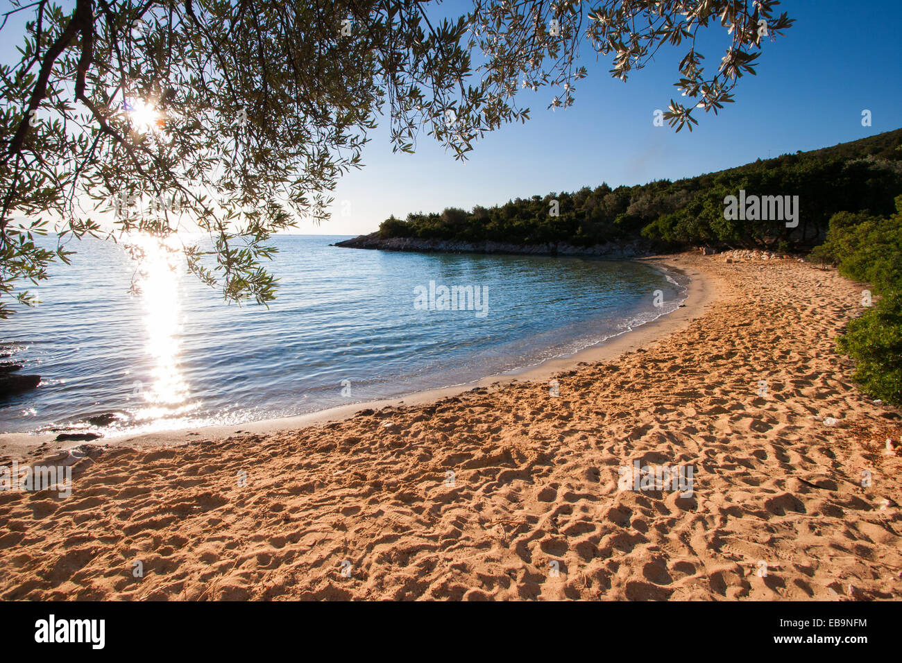 Tserfou beach. Arcadia, Peloponnese, Greece Stock Photo