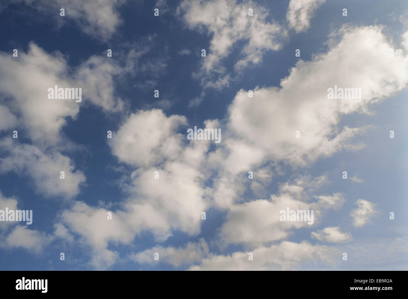 Fair Weather Clouds Cumulus Humilis Germany Stock Photo Alamy