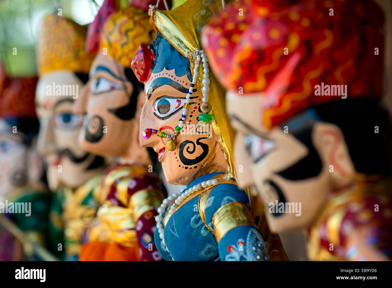 Marionettes, traditional crafts, Jodhpur, Rajasthan, India Stock Photo