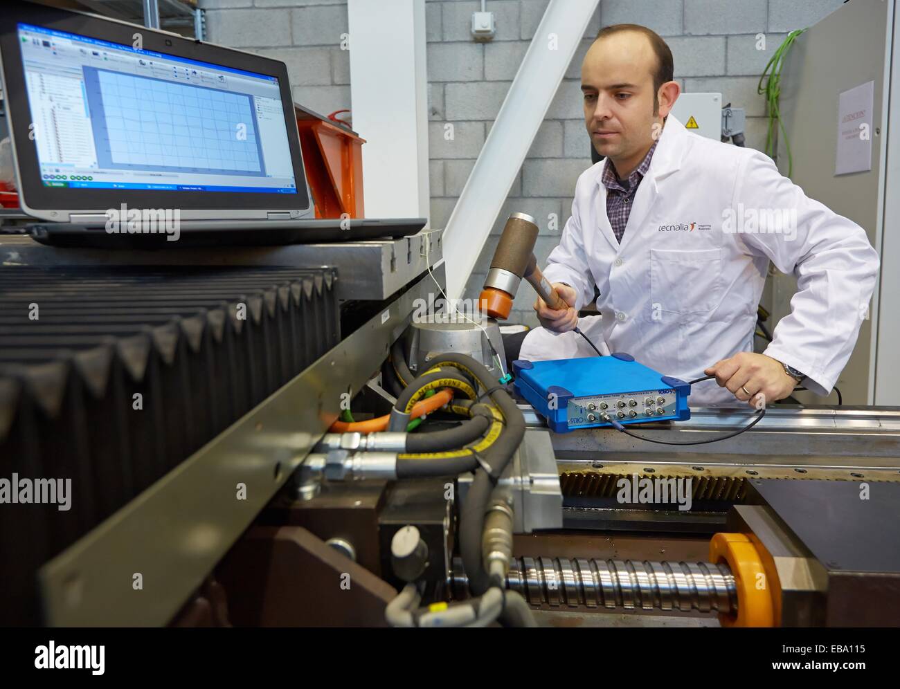 Measurements Bank FOREMOST. Service control vibration in industrial