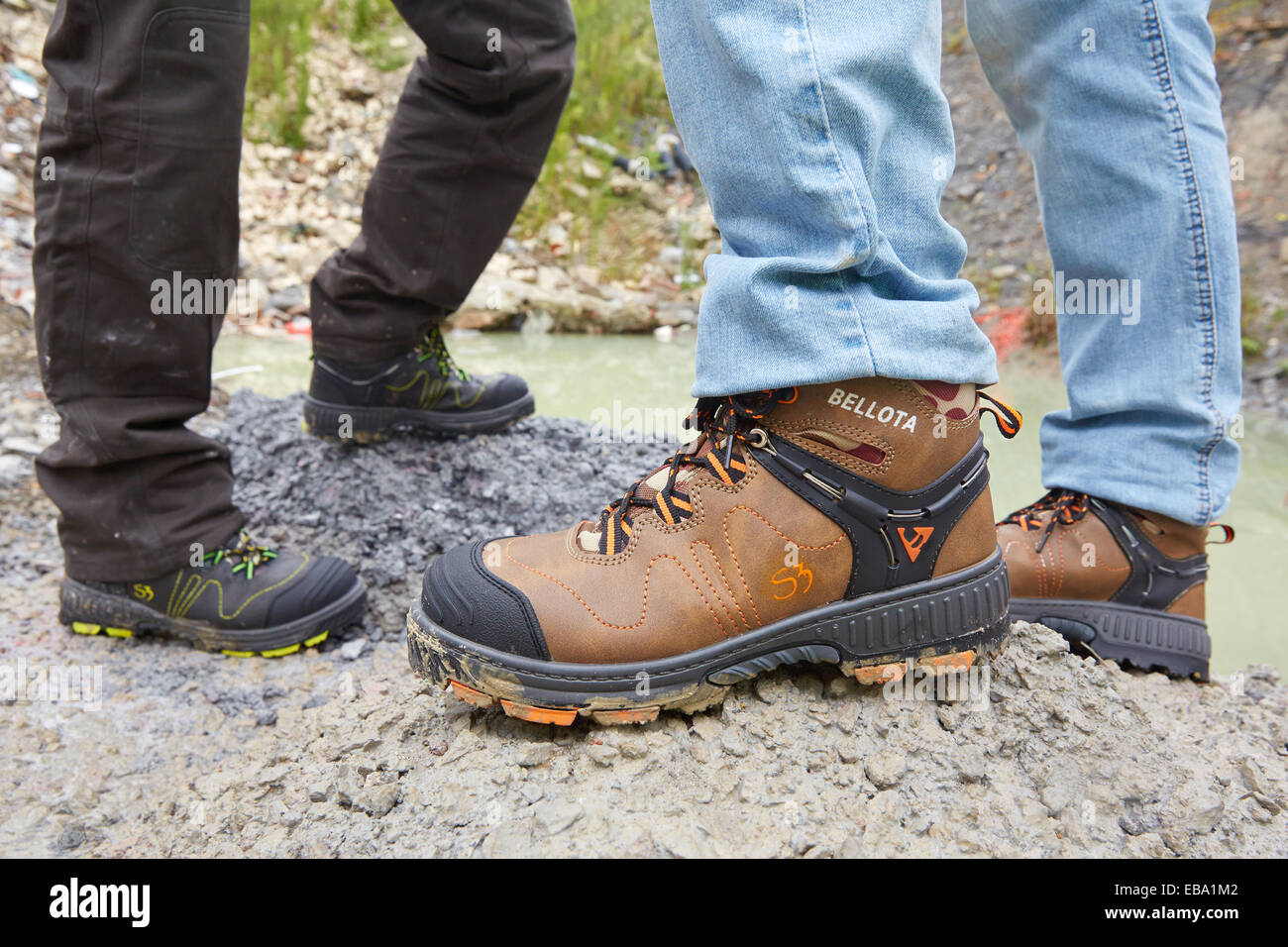 Safety footwear hi-res stock photography and images - Alamy