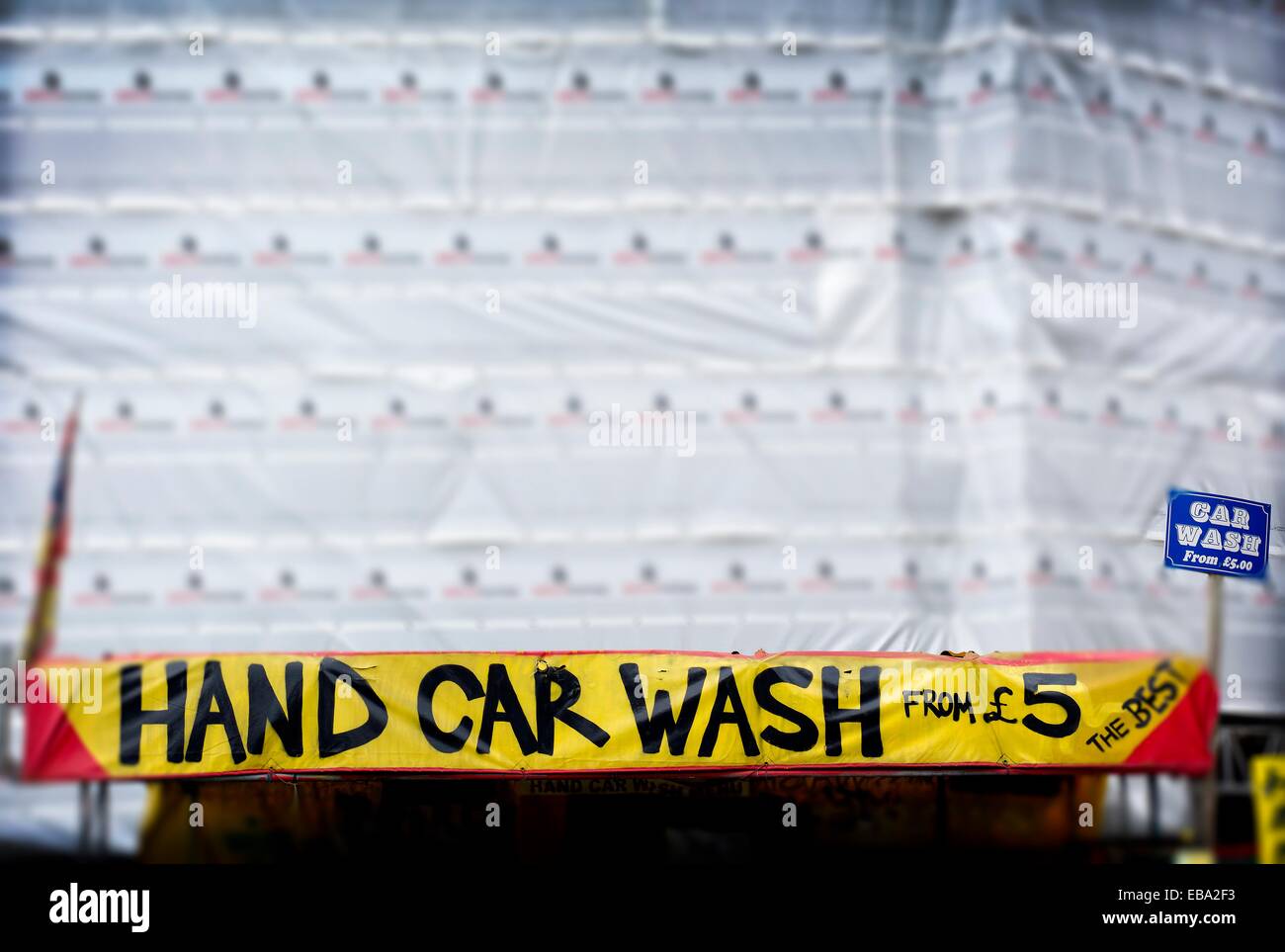 Hand Car Wash, garaje en East London, England, UK, Hand Car Wash