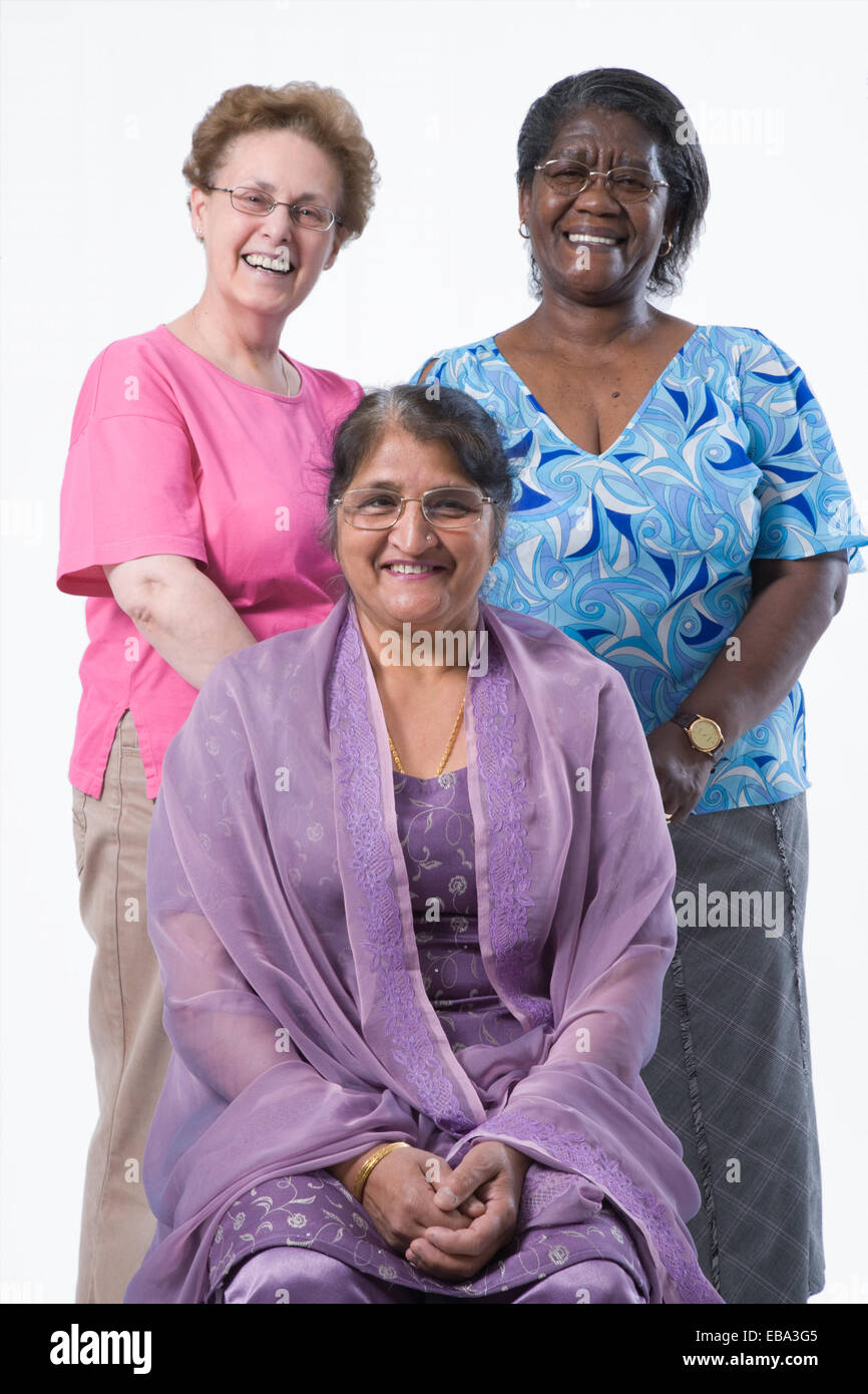 Group of elderly black women hi-res stock photography and images - Alamy