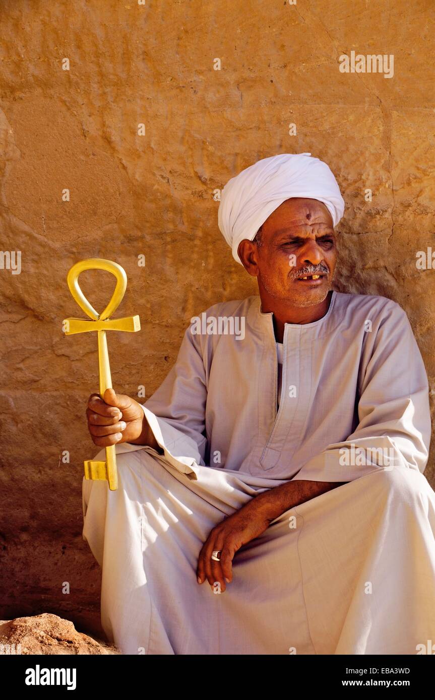 13th century 13th century BC 1968 230 300 Abu Simbel adult Africa African ethnicity after alleged ankh Ansate cross Arabic Stock Photo