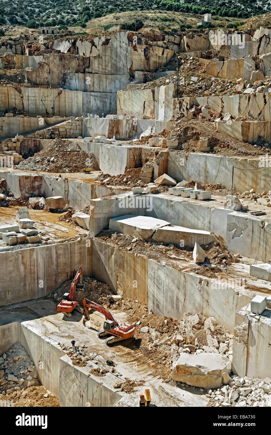 Marble quarry near Orosei, Sardinia, Italy Stock Photo Alamy