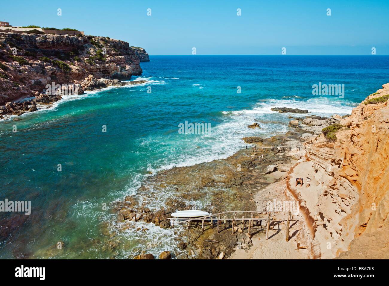 Coastal landscape cala en baster hires stock photography and images